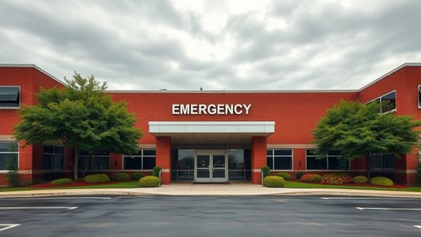 North Carolina hospital emergency entrance, uninsured population recovery