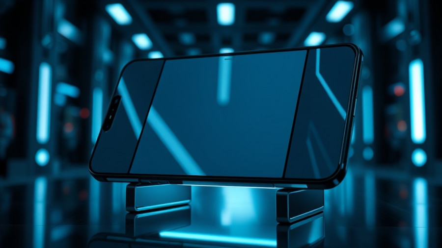 Samsung Galaxy Z TriFold Launch: futuristic triple-fold phone displayed