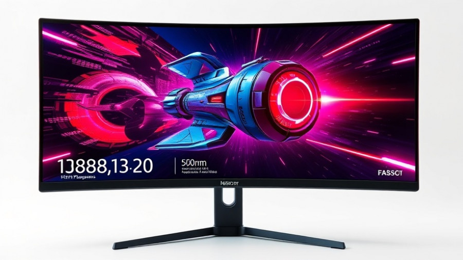 High-performance LG UltraGear gaming monitor with 240Hz display.