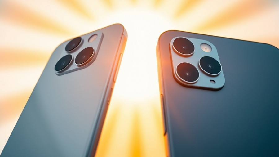 Close-up of OnePlus 15 smartphones with camera modules.