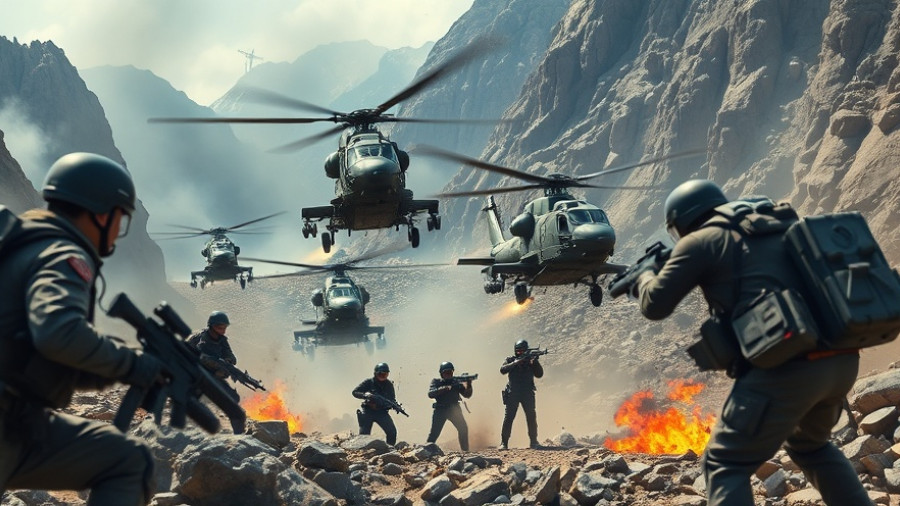 Battlefield 6 map size comparison in dynamic mountain combat scene.