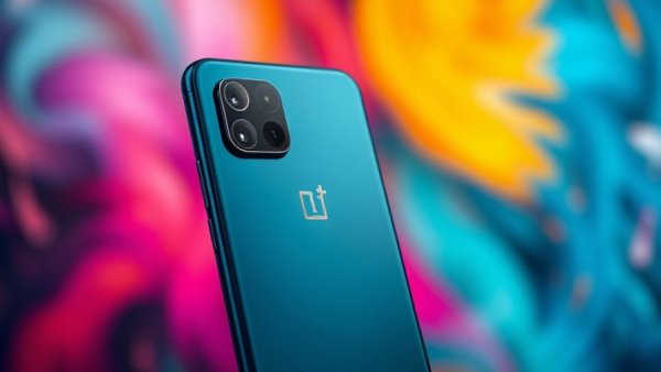 OnePlus phone displaying modern design with OxygenOS 16 features.