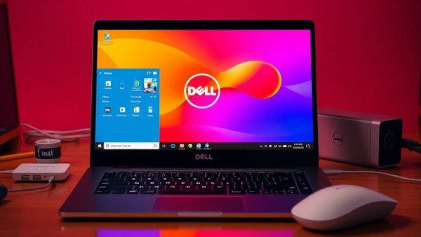 Dell laptops discount promotion featuring Intel i7 and accessories.