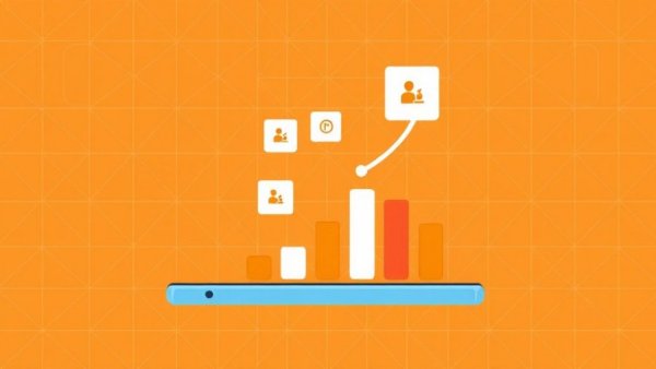 Minimalist phone icons on orange backdrop for top trending phones of week 46.