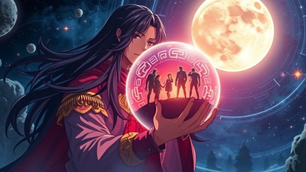 Genshin Impact Luna 3 update anime scene with celestial magic.