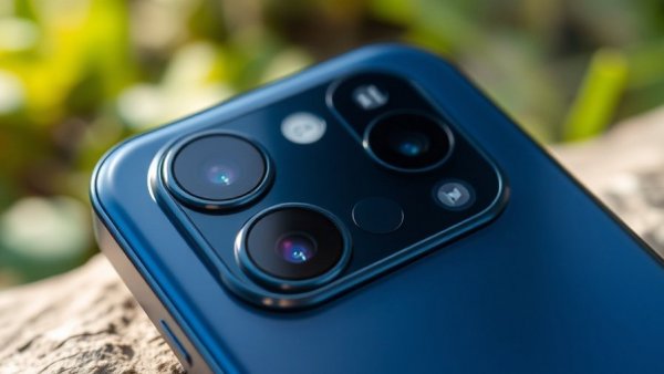 Honor Win gaming phone camera module close-up outdoors