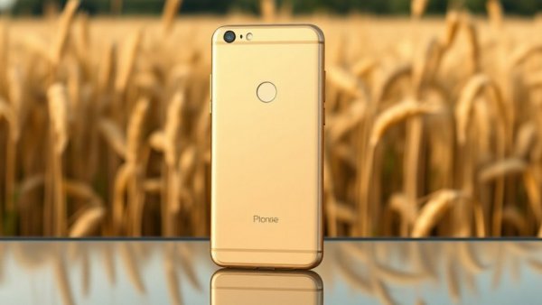 Realme 16 Pro specifications, golden smartphone in wheat field.
