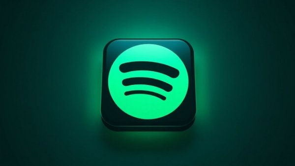 Spotify price hike represented by a glowing logo.