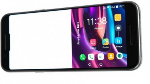 Futuristic smartphone showcasing Siri Extensions App Store UI.