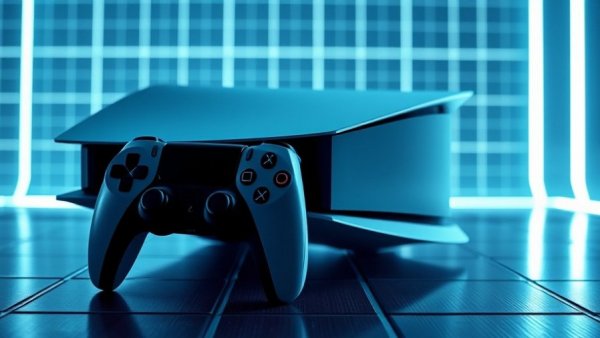 PS5 console displayed on grid background highlighting price hikes