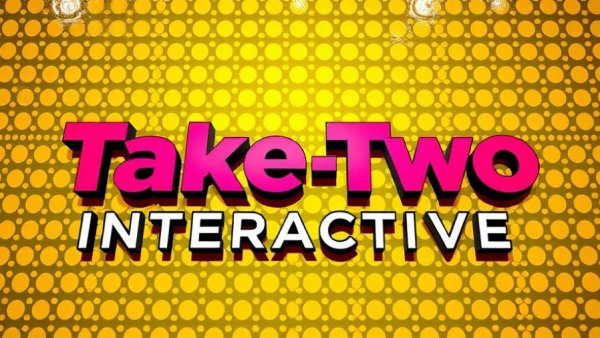 Take-Two AI Restructuring vibrant logo design.