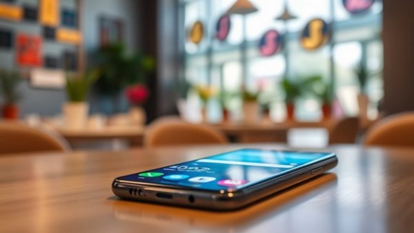 Samsung One UI 8.5 update on smartphone with vibrant interface.