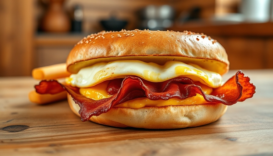 Montclair bagel chain expansion features tasty breakfast bagels.