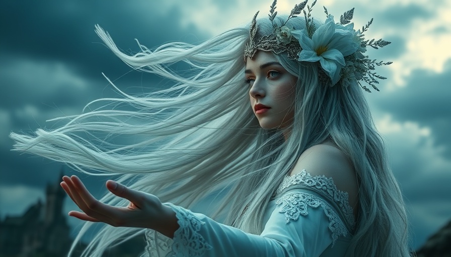 Ethereal fantasy character with silver hair in mystical setting, Elden Ring Duo Expeditions.