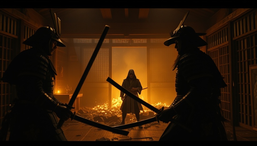 Assassins Creed Shadows Developer AMA scene with samurai and assassin.