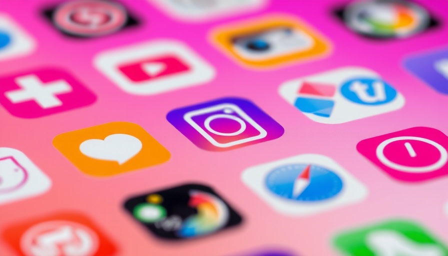 Colorful iOS app icons representing iOS 26 update features.