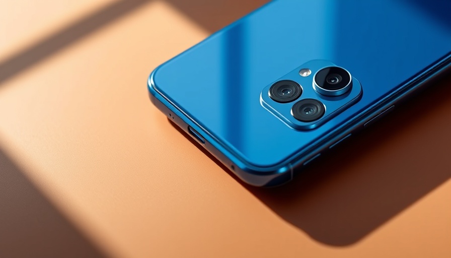 Samsung Galaxy Z Fold7 demand showcasing sleek camera design, blue smartphone.