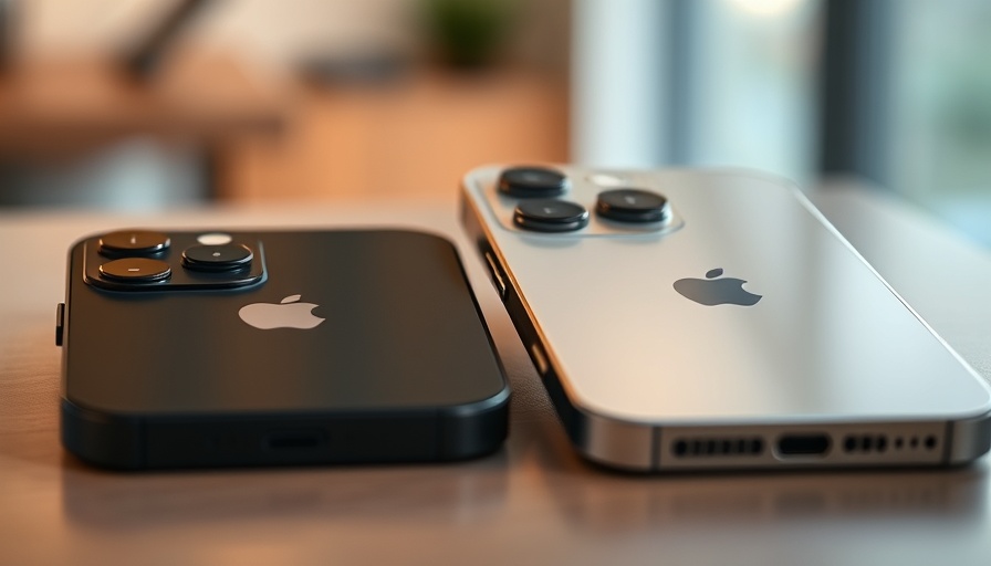 iPhone 17 Pro Max vs iPhone 16 Pro Max side by side comparison.