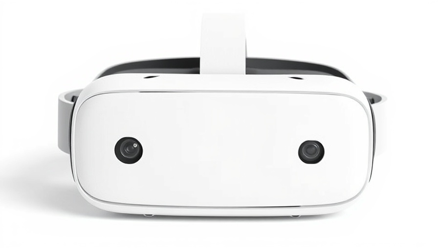 Meta Quest 3S VR Bundle headset showing advanced design.