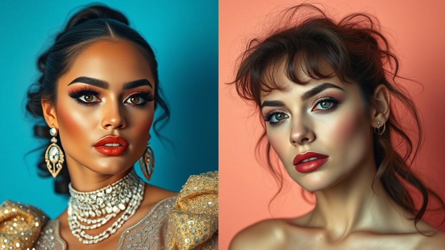 Fashion icons with contrasting 90s styles; bold vs subtle elegance.