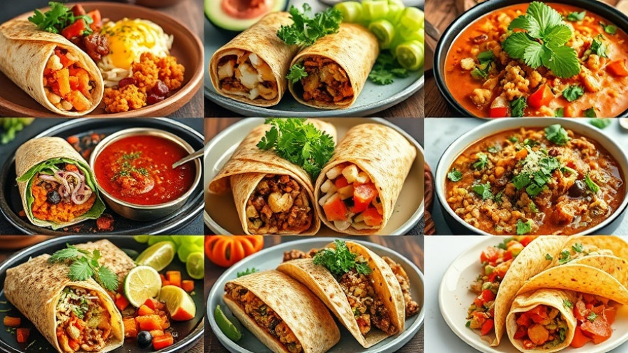 Collage of dishes for 7 Day High Protein Diet Meal Plan.