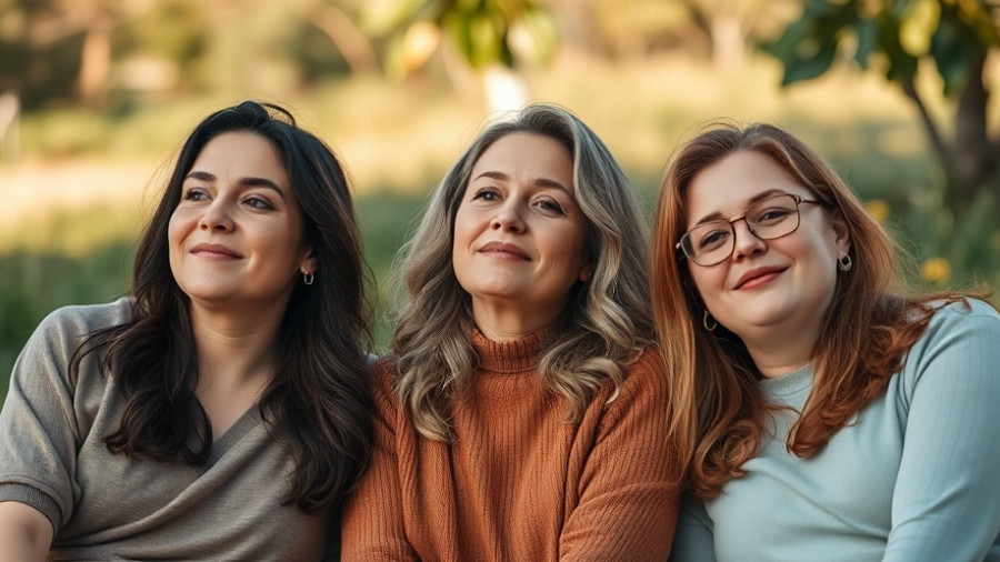 Relaxed women embracing connections in soft light.