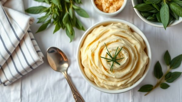 Delicious mashed potatoes, a Thanksgiving side dish classic.