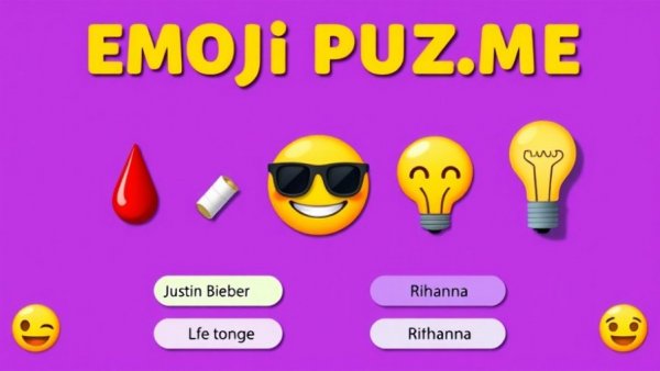 Emoji puzzle: guess the singer by emojis with options.