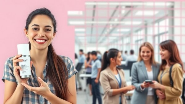 2025 skincare innovations: collage of skincare achievements.