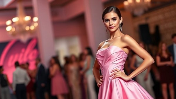 Kate Beckinsale body image response at fashion event in pink gown