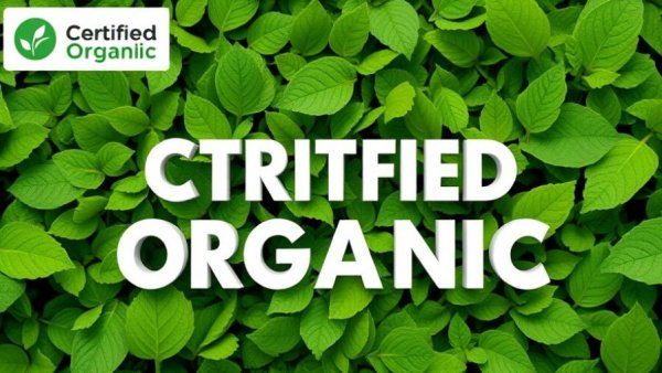 Spot USDA organic brands lying with certified organic label.