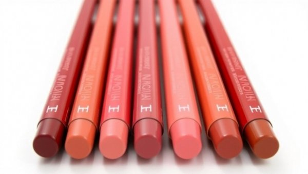 Hildun Beauty Silk to Set Longwear Lip Pencil collection on white background