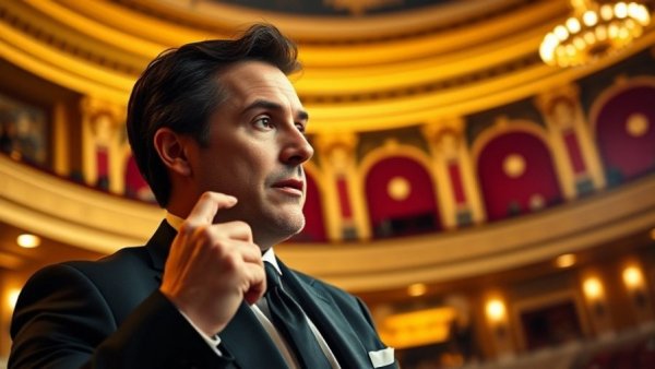 Oscars tie announcement moment captured during speech.