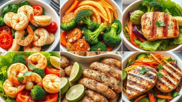 7-day high protein diet meal plan with diverse meals.