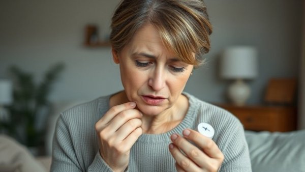 Middle-aged woman contemplating getting off thyroid meds.