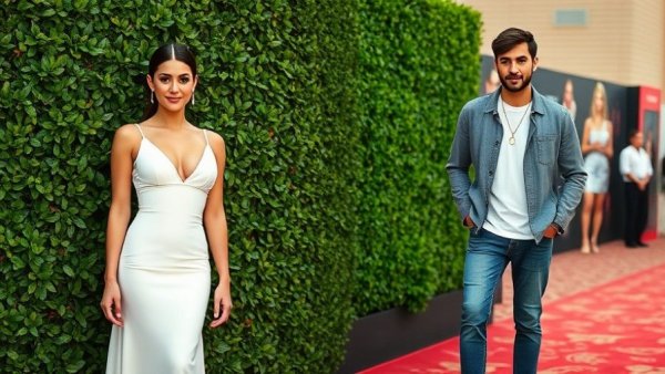 Stylish individuals attending an event for Blake Lively legal battle news.