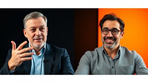 Split-screen interview with two males sharing celebrity bodyguard experiences.