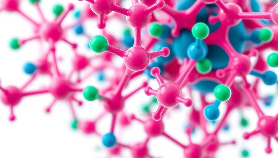 Molecular structure illustrating Kybella results.