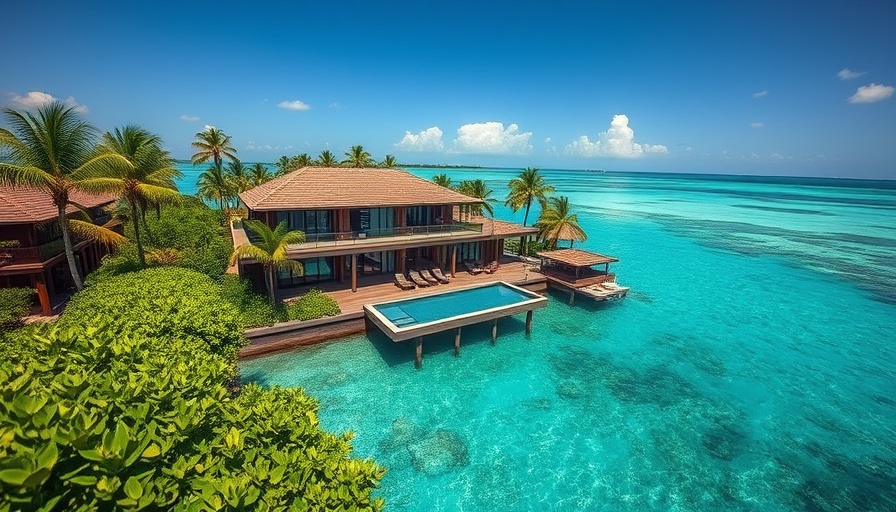 Luxurious eco-friendly villa at Rosewood Mayakoba with lush surroundings.