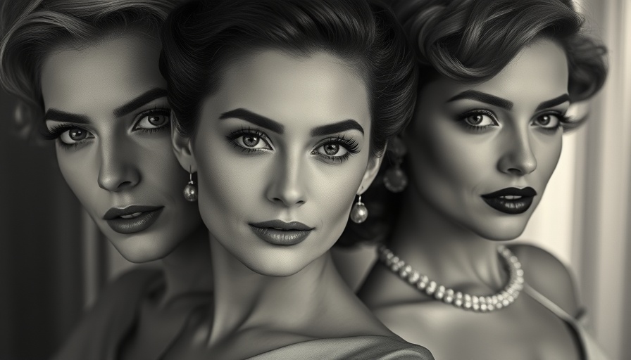 Nostalgic rare Hollywood portraits in elegant black and white.