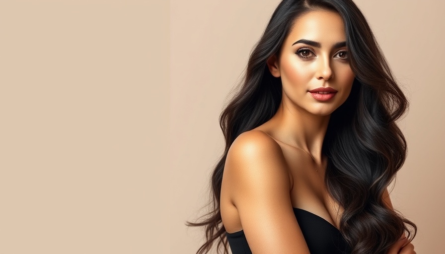Kay Beauty UK Launch image with elegant woman promoting the brand.