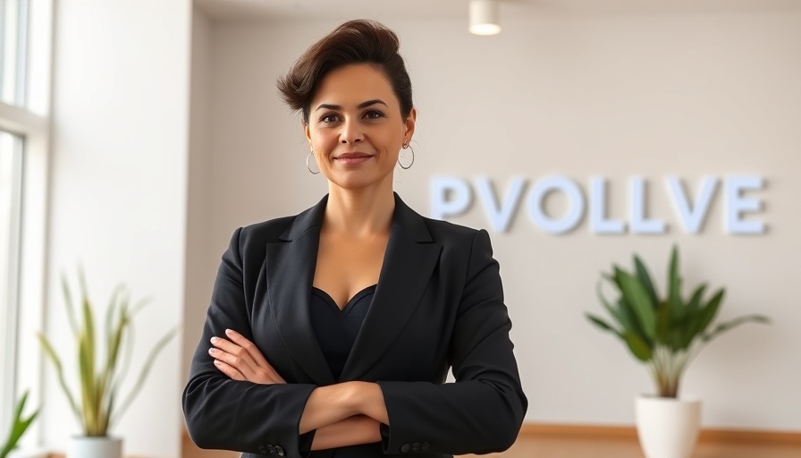 Professional woman at PVOLVE studio, symbolizing reinventing wellness.