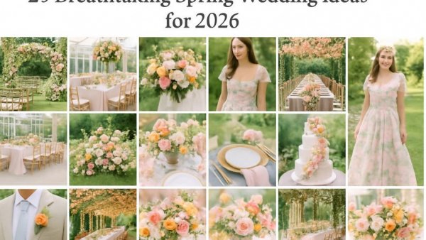 29 Breathtaking Spring Wedding Ideas for 2026