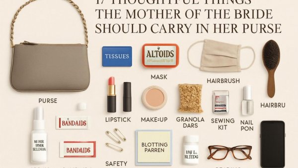 17 Thoughtful Things the Mother of the Bride Should Carry in Her Purse