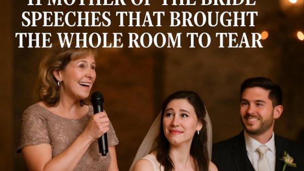 11 Mother of the Bride Speeches That Brought the Whole Room to Tears