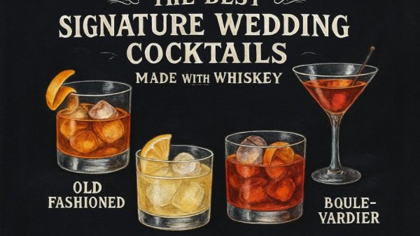 The Best Signature Wedding Cocktails Made With Whiskey