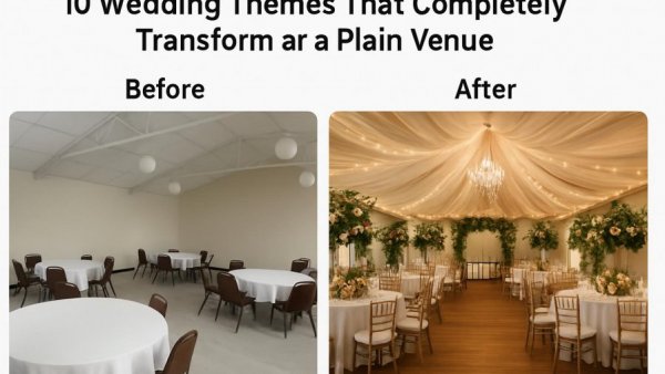 Before and After: 10 Wedding Themes That Completely Transform a Plain Venue
