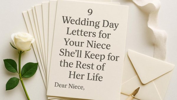 9 Wedding Day Letters for Your Niece She’ll Keep for the Rest of Her Life
