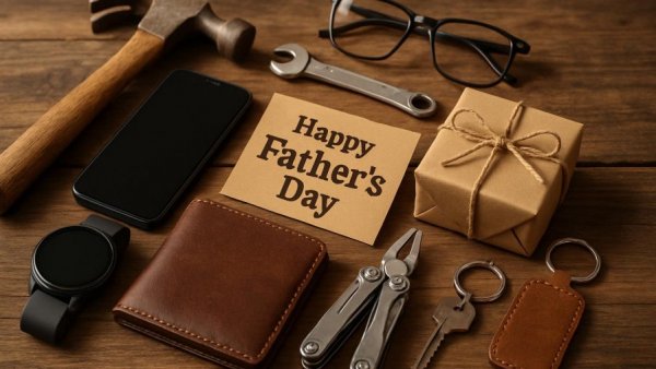 Thoughtful Father’s Day gift ideas for dads, featuring a variety of presents.