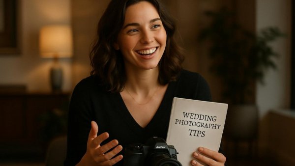 Helpful tips on choosing a wedding photographer.